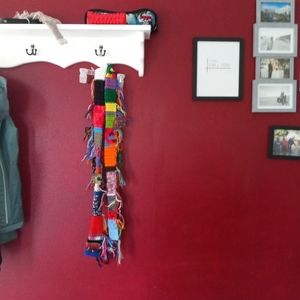 A handmade scarf